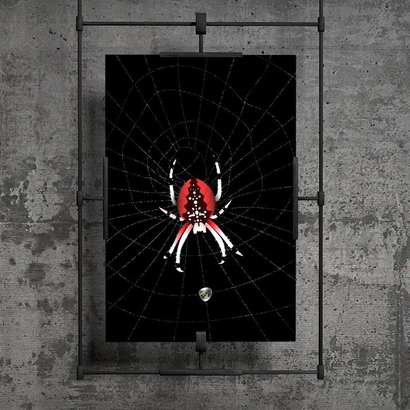 The Red Widow Spider - Picture 1 of 2